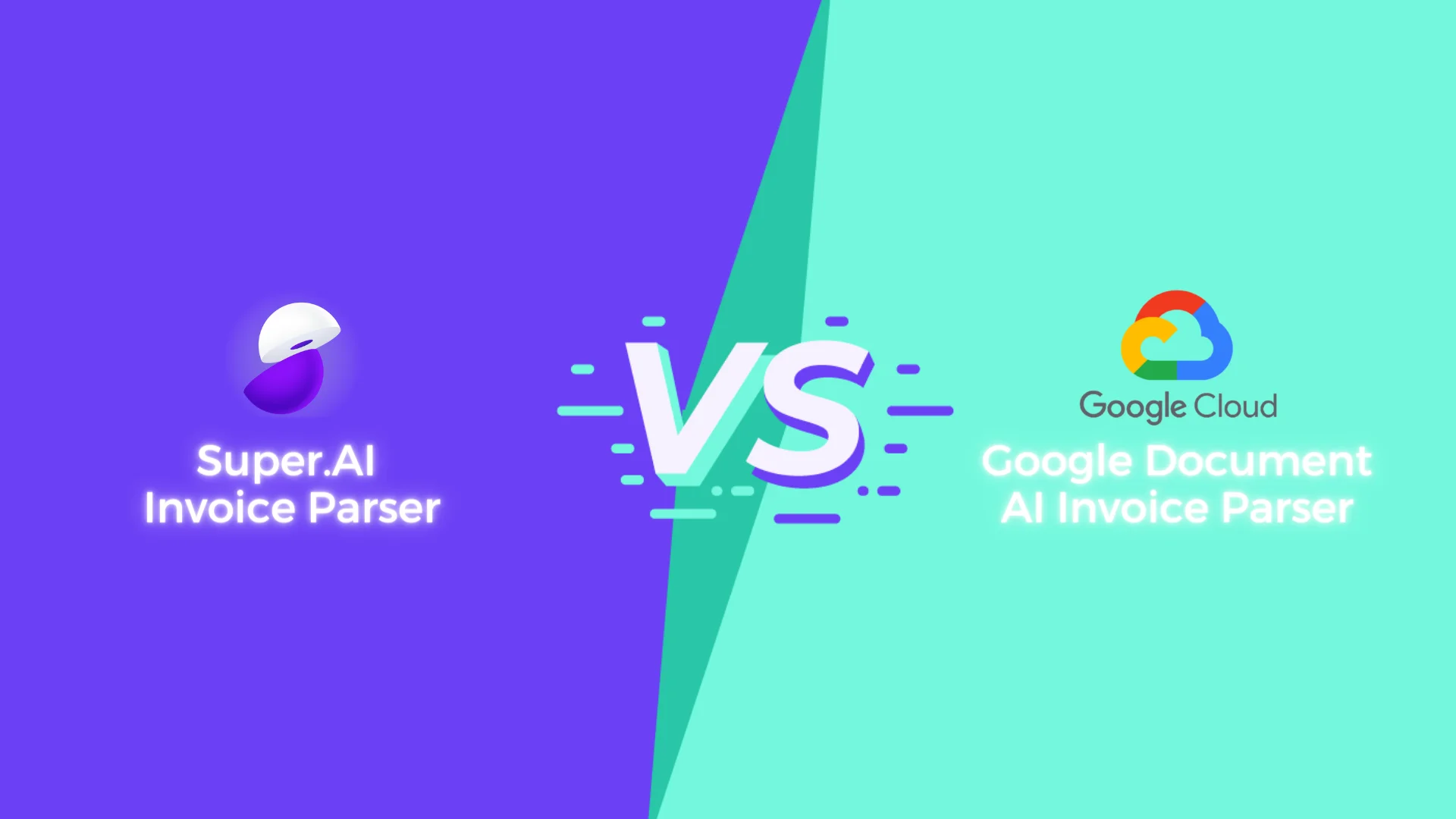 Automating Invoice Processing Super.AI vs. Google Document AI